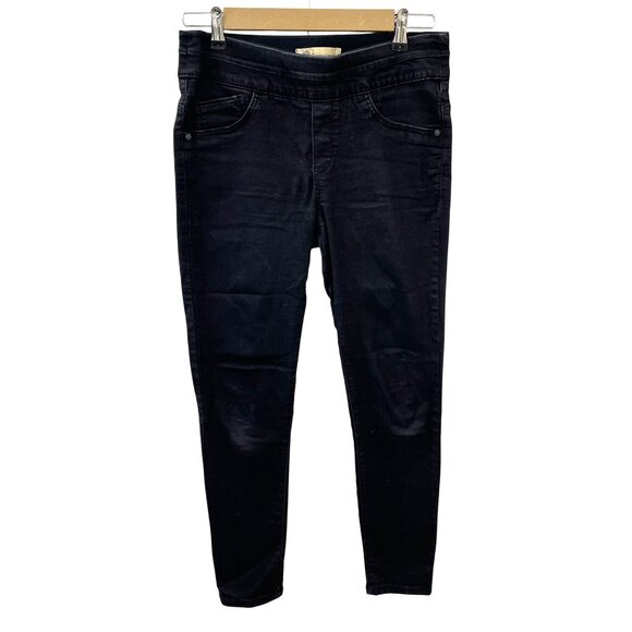 Democracy Jeggings Slimming Jeans Stretch Black Denim  Women's 4 - Picture 1 of 12